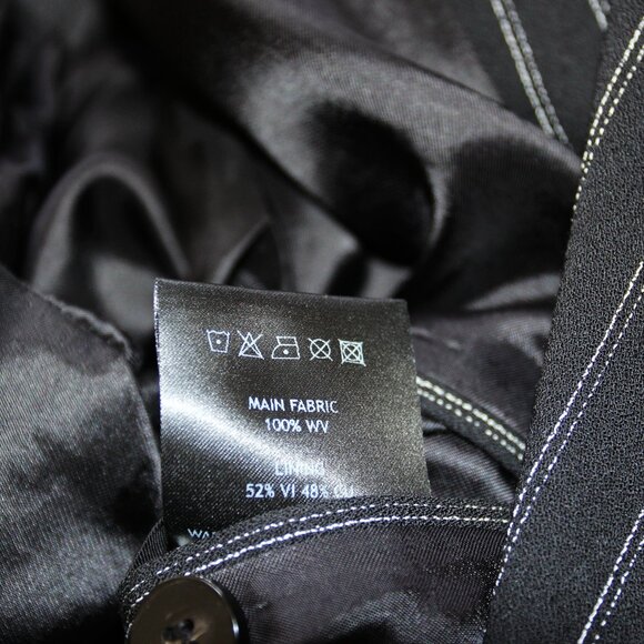 BNWT SS25 ERNEST W. BAKER PIN STRIPE BLAZER JACKET 50 - Picture 10 of 12